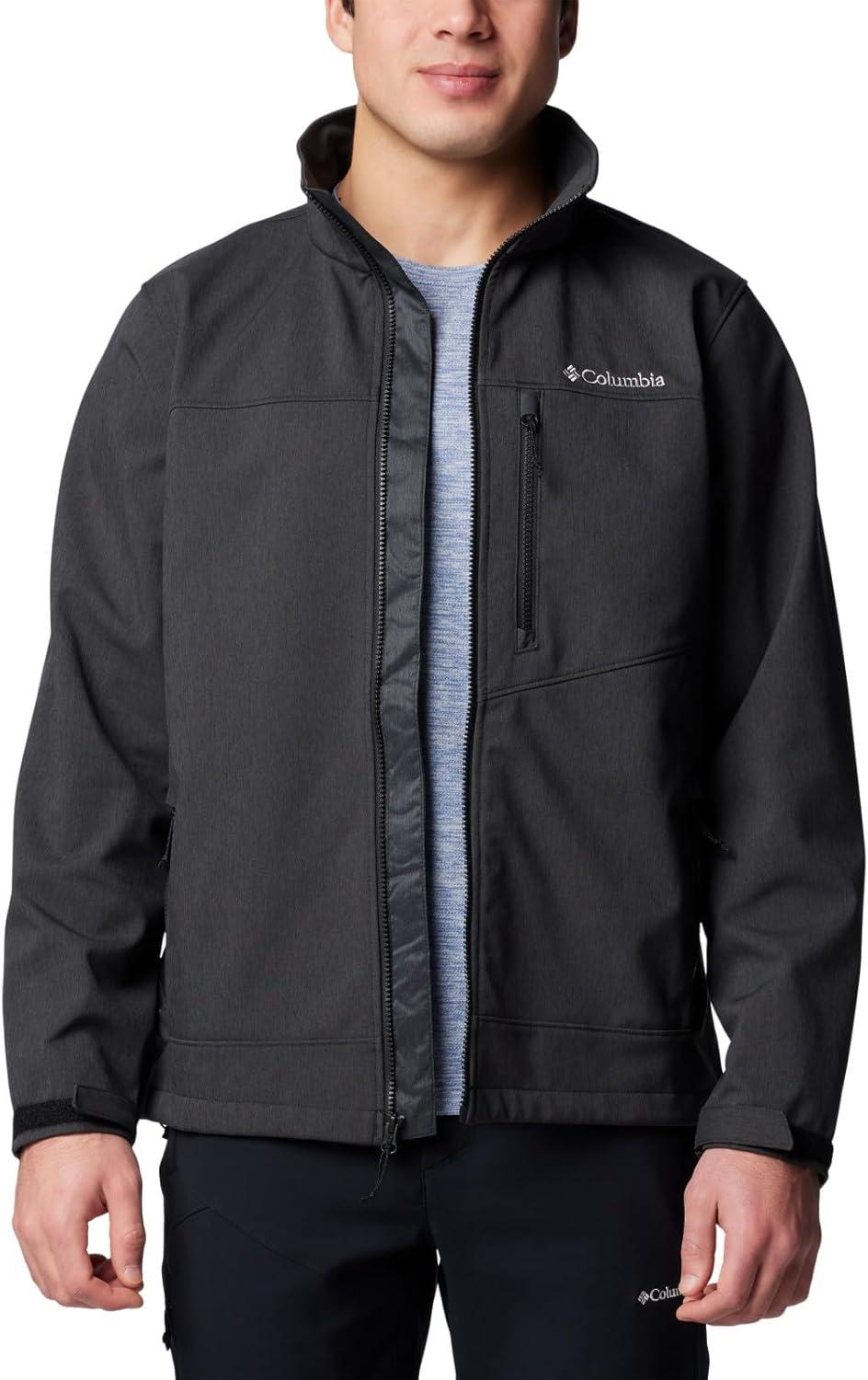 imageColumbia Mens Cruiser Valley II SoftshellBlack Heather