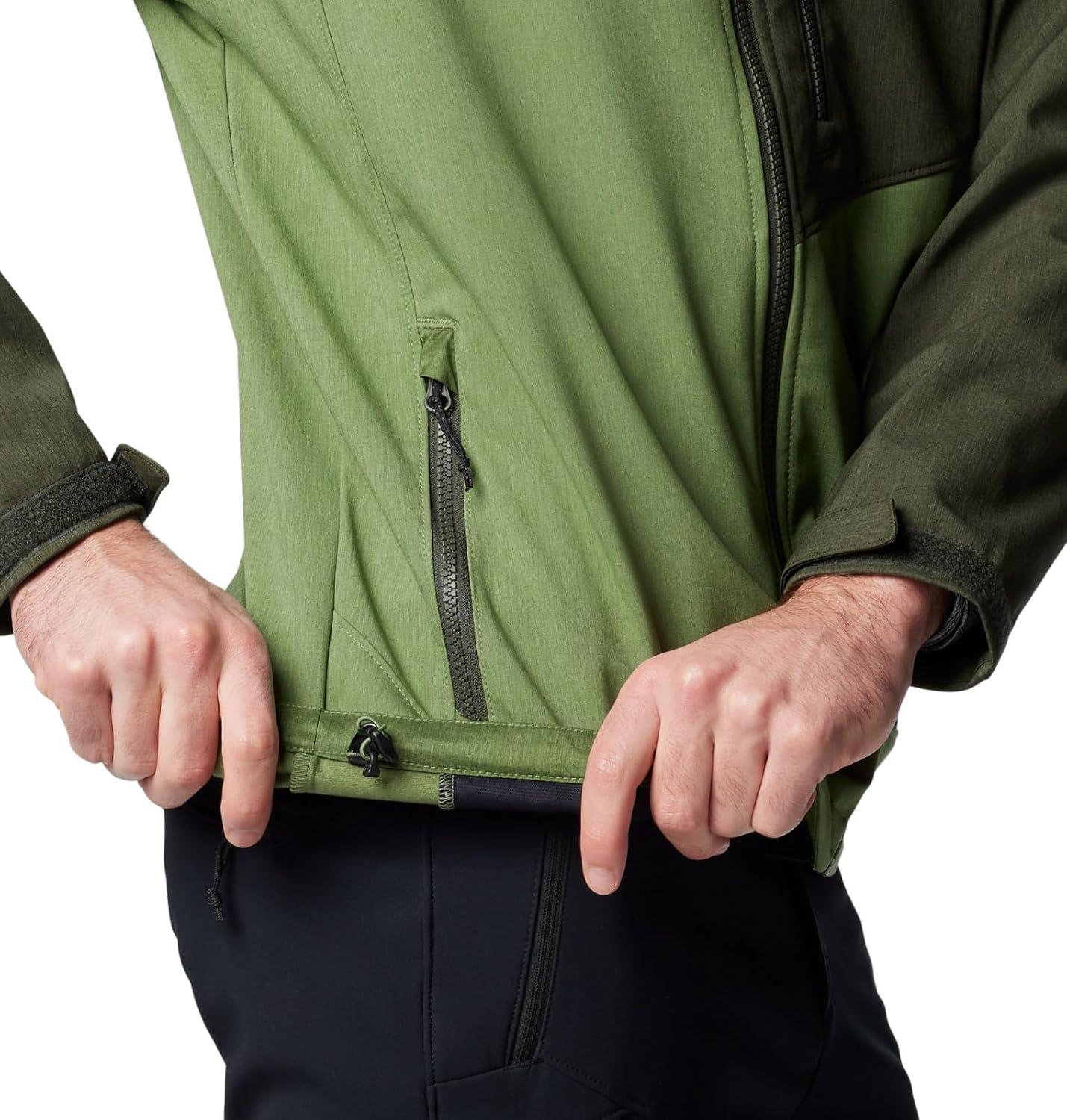 imageColumbia Mens Cruiser Valley II SoftshellCanteen HeatherGreenscape Heather