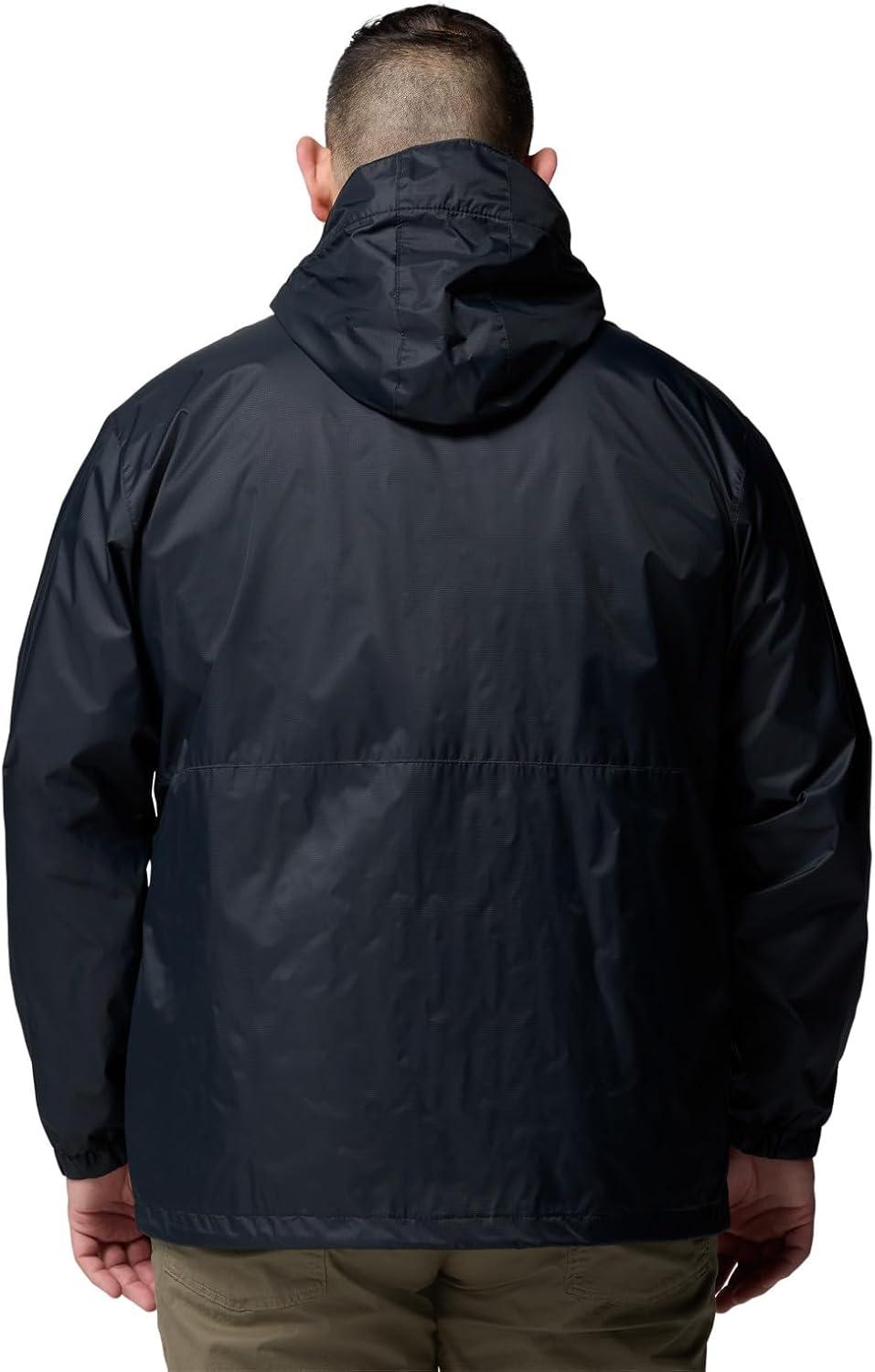 imageColumbia Mens Glenbrook Bend Rain JacketBlack