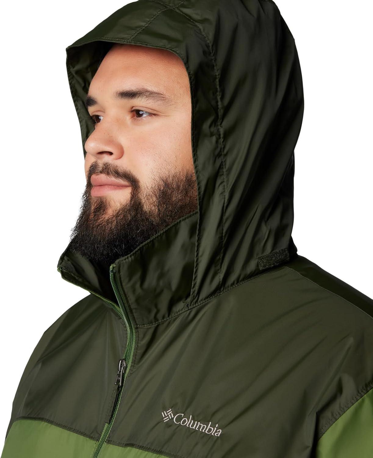 imageColumbia Mens Glennaker Lake II Rain JacketCanteenGreenscape