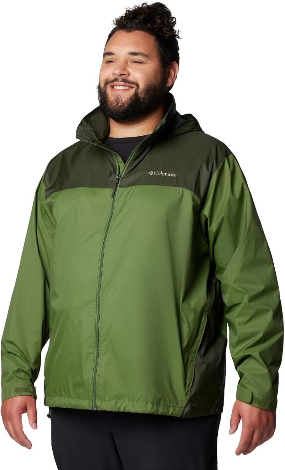 imageColumbia Mens Glennaker Lake II Rain JacketCanteenGreenscape
