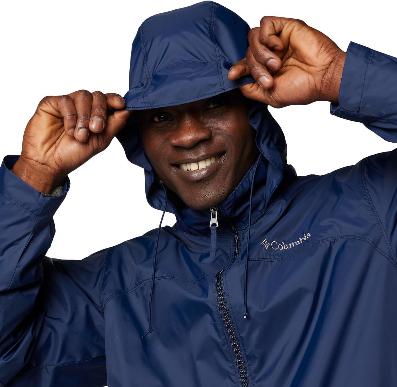 imageColumbia Mens Glennaker Lake II Rain JacketCollegiate Navy