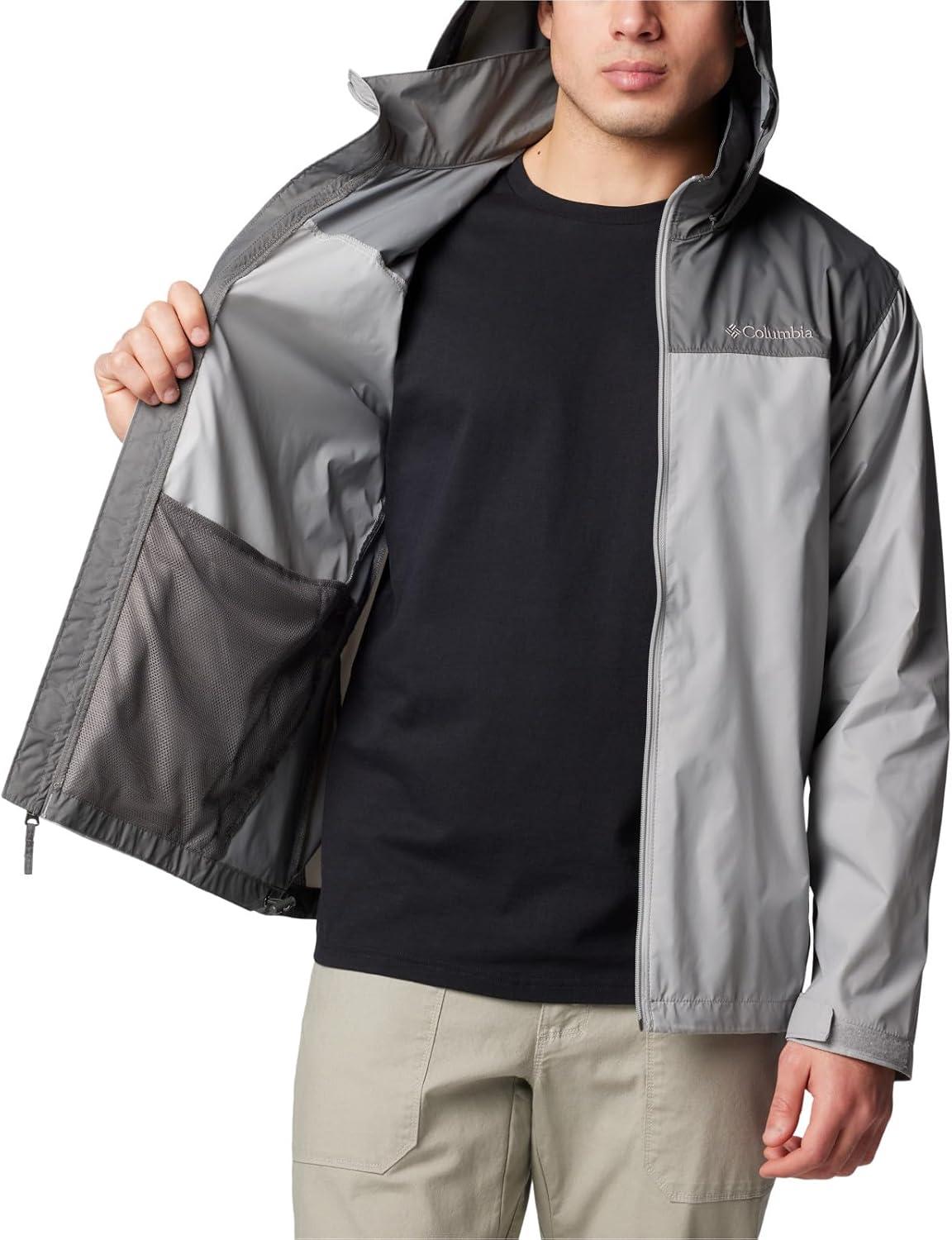 imageColumbia Mens Glennaker Lake II Rain JacketColumbia GreyCity Grey