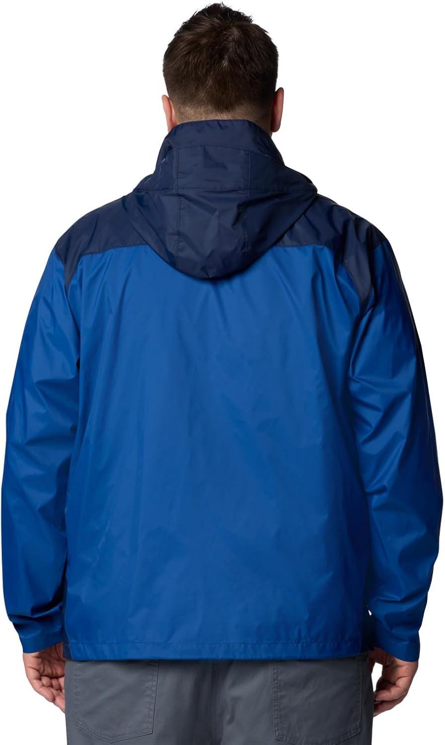 imageColumbia Mens Glennaker Lake II Rain JacketMountain BlueCollegiate Navy