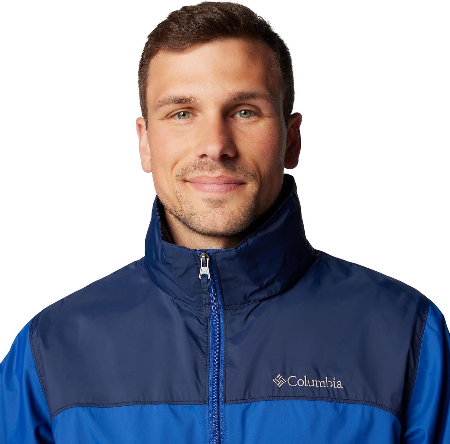 imageColumbia Mens Glennaker Lake II Rain JacketMountain BlueCollegiate Navy