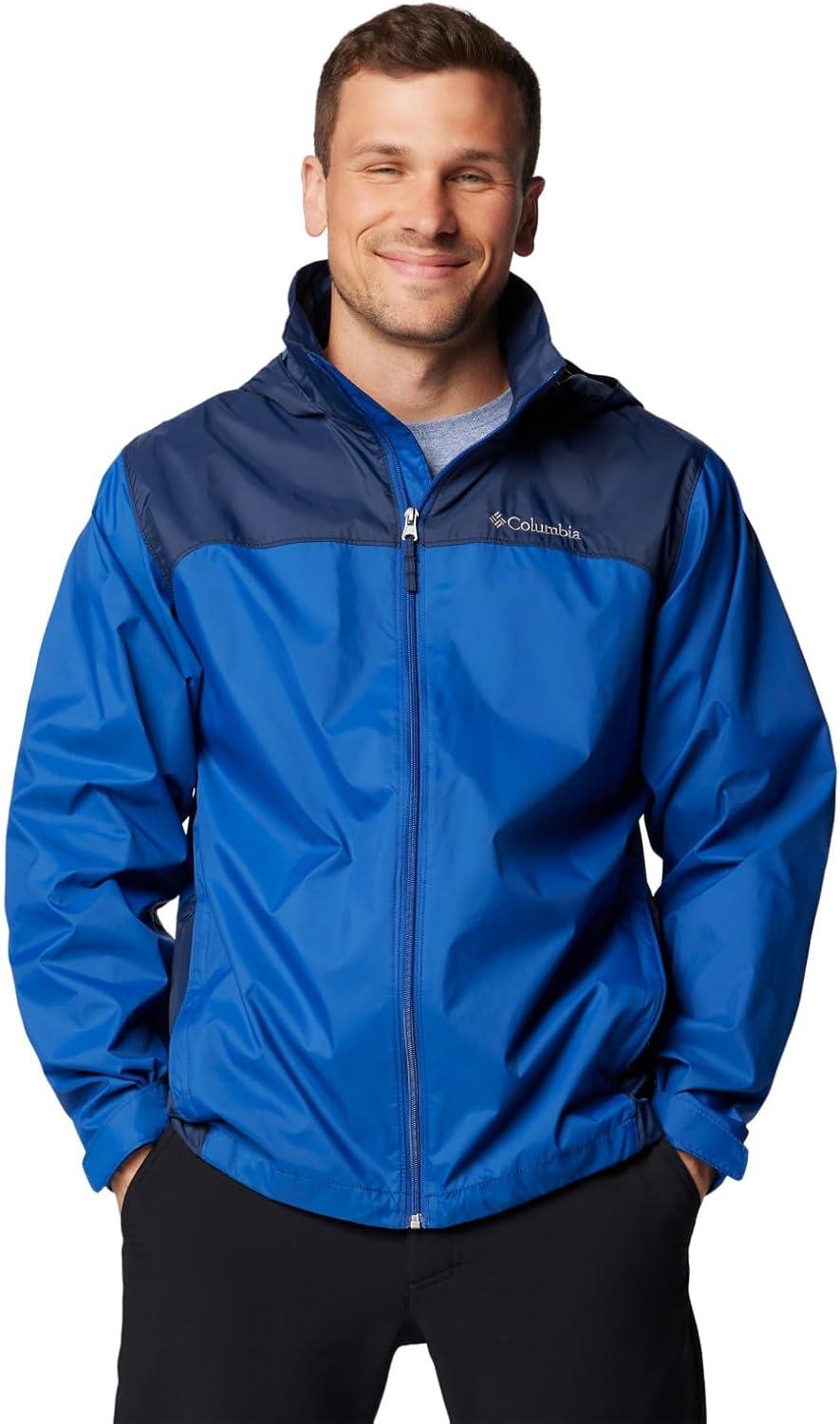 imageColumbia Mens Glennaker Lake II Rain JacketMountain BlueCollegiate Navy