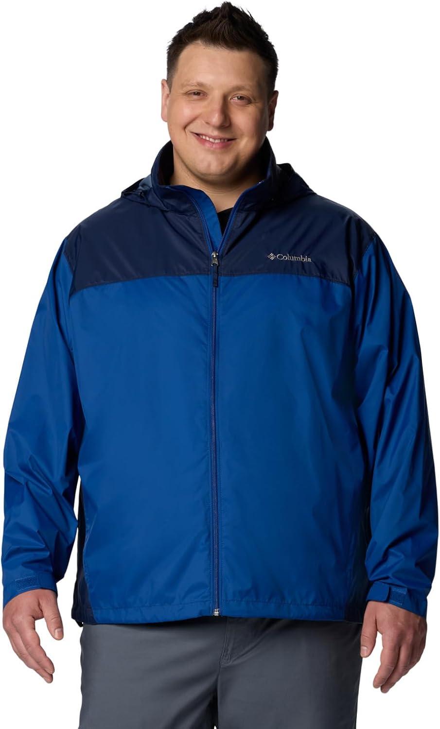 imageColumbia Mens Glennaker Lake II Rain JacketMountain BlueCollegiate Navy