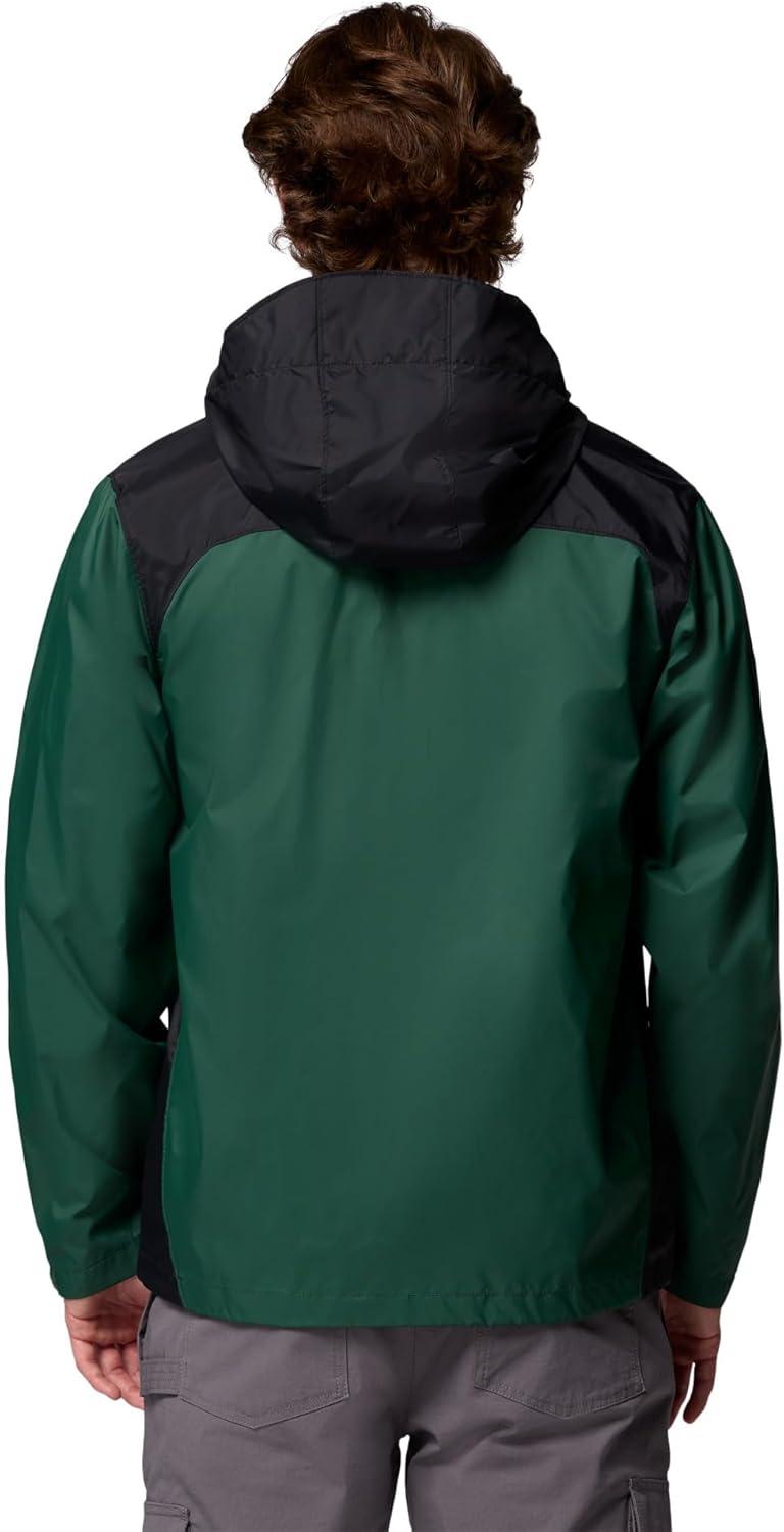 imageColumbia Mens Glennaker Lake II Rain JacketRain ForestBlack
