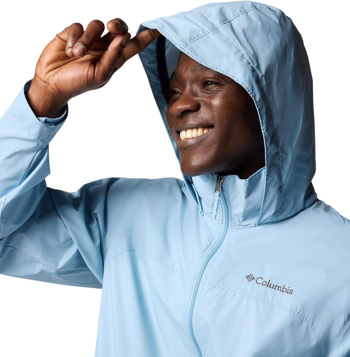 imageColumbia Mens Glennaker Lake II Rain JacketRipple Blue