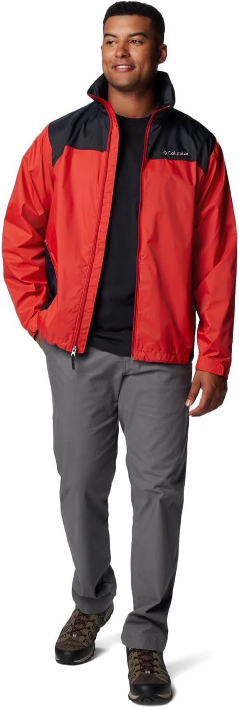 imageColumbia Mens Glennaker Lake II Rain JacketSail RedBlack