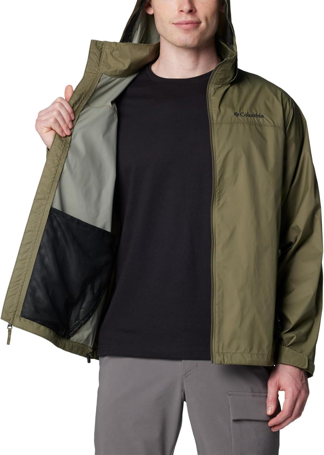 imageColumbia Mens Glennaker Lake II Rain JacketStone Green