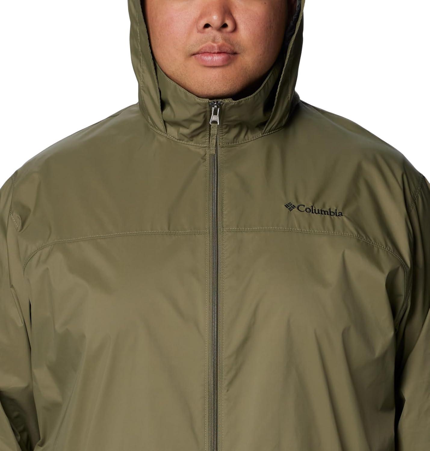 imageColumbia Mens Glennaker Lake II Rain JacketStone Green