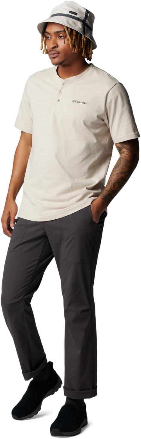 imageColumbia Mens Landroamer Short Sleeve Henley IIDark Stone