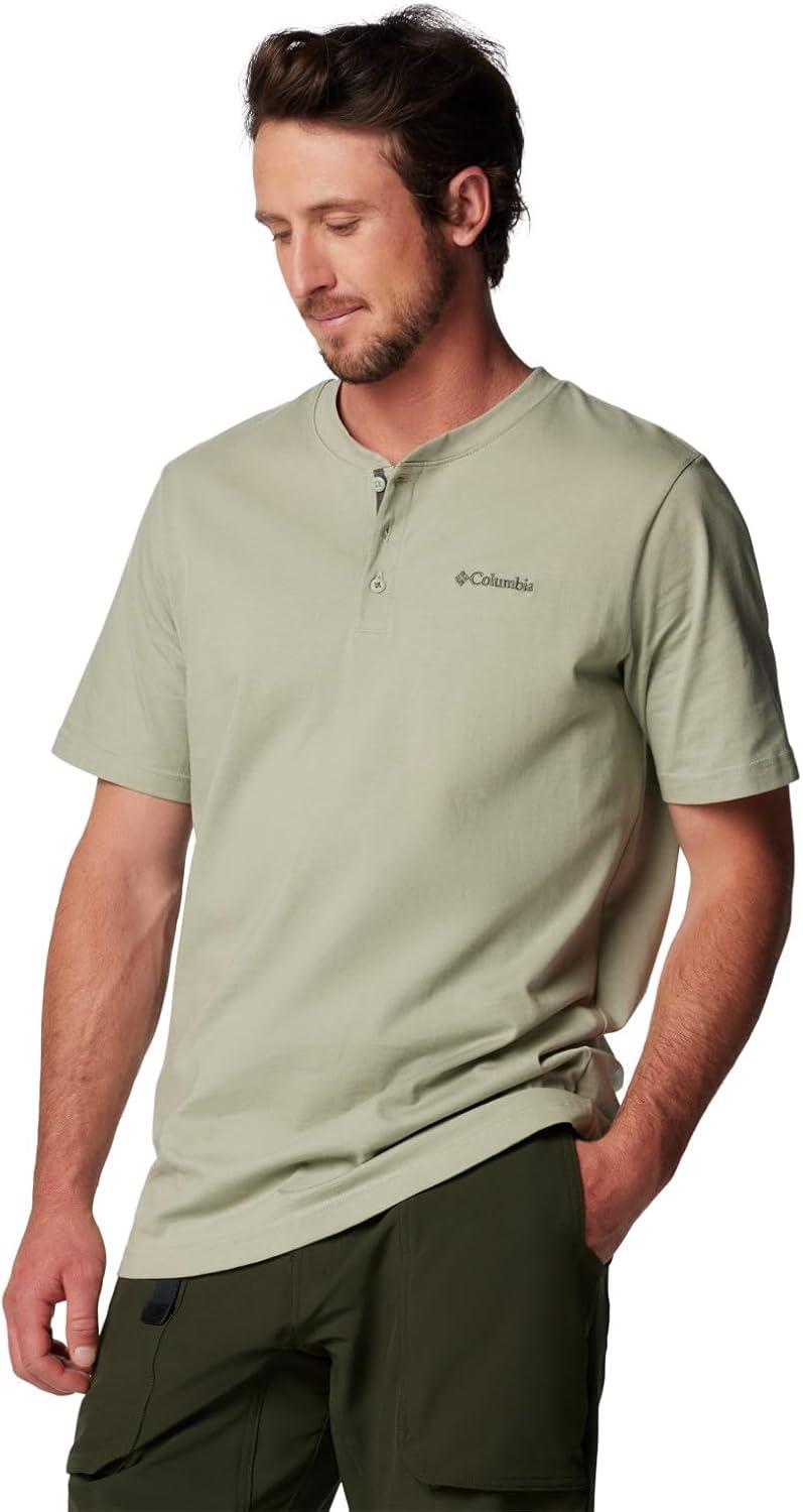 imageColumbia Mens Landroamer Short Sleeve Henley IISafari