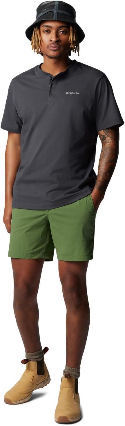 imageColumbia Mens Landroamer Short Sleeve Henley IIShark