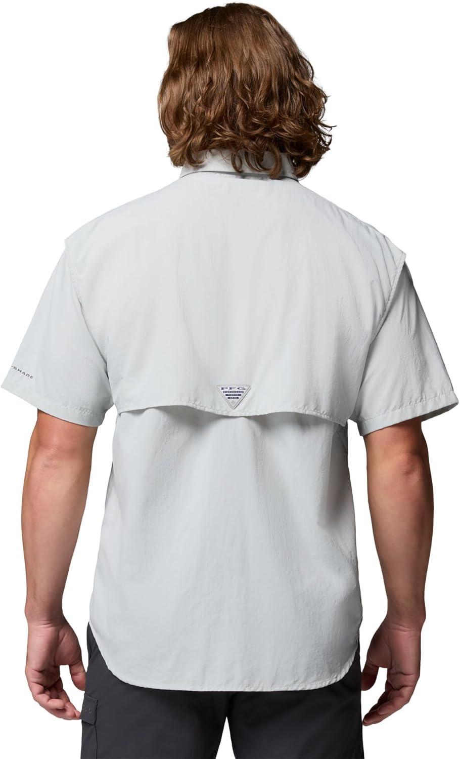 imageColumbia Mens PFG Bahama II Short Sleeve ShirtCool Grey