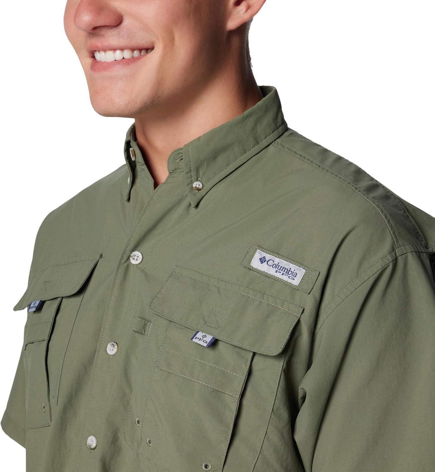imageColumbia Mens PFG Bahama II Short Sleeve ShirtCypress