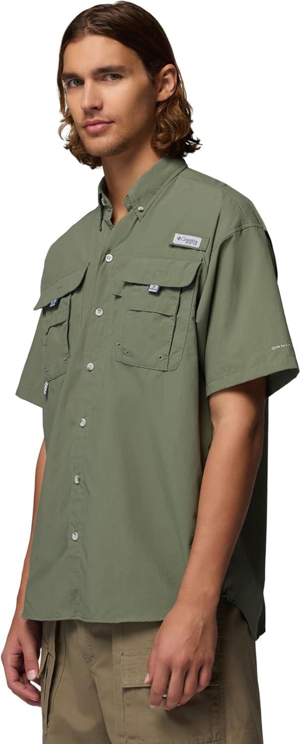 imageColumbia Mens PFG Bahama II Short Sleeve ShirtCypress