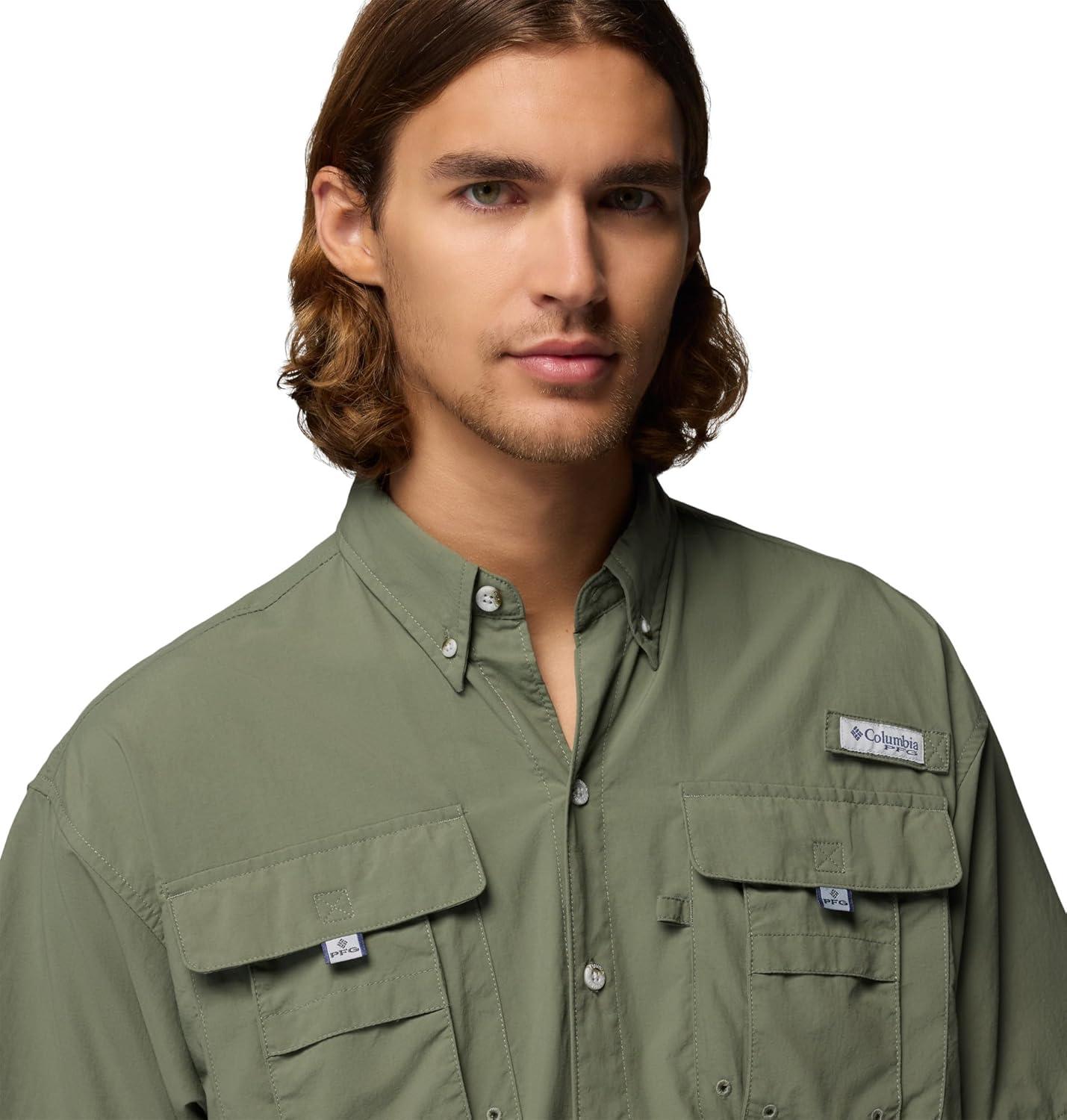 imageColumbia Mens PFG Bahama II Short Sleeve ShirtCypress