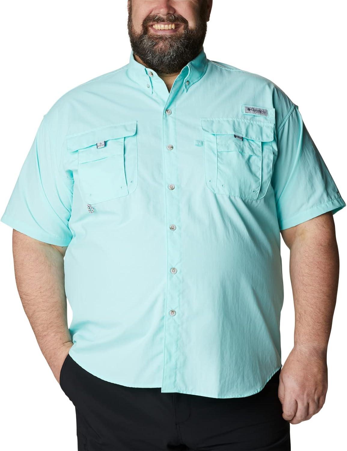 imageColumbia Mens PFG Bahama II Short Sleeve ShirtGulf StreamRealtree Edge