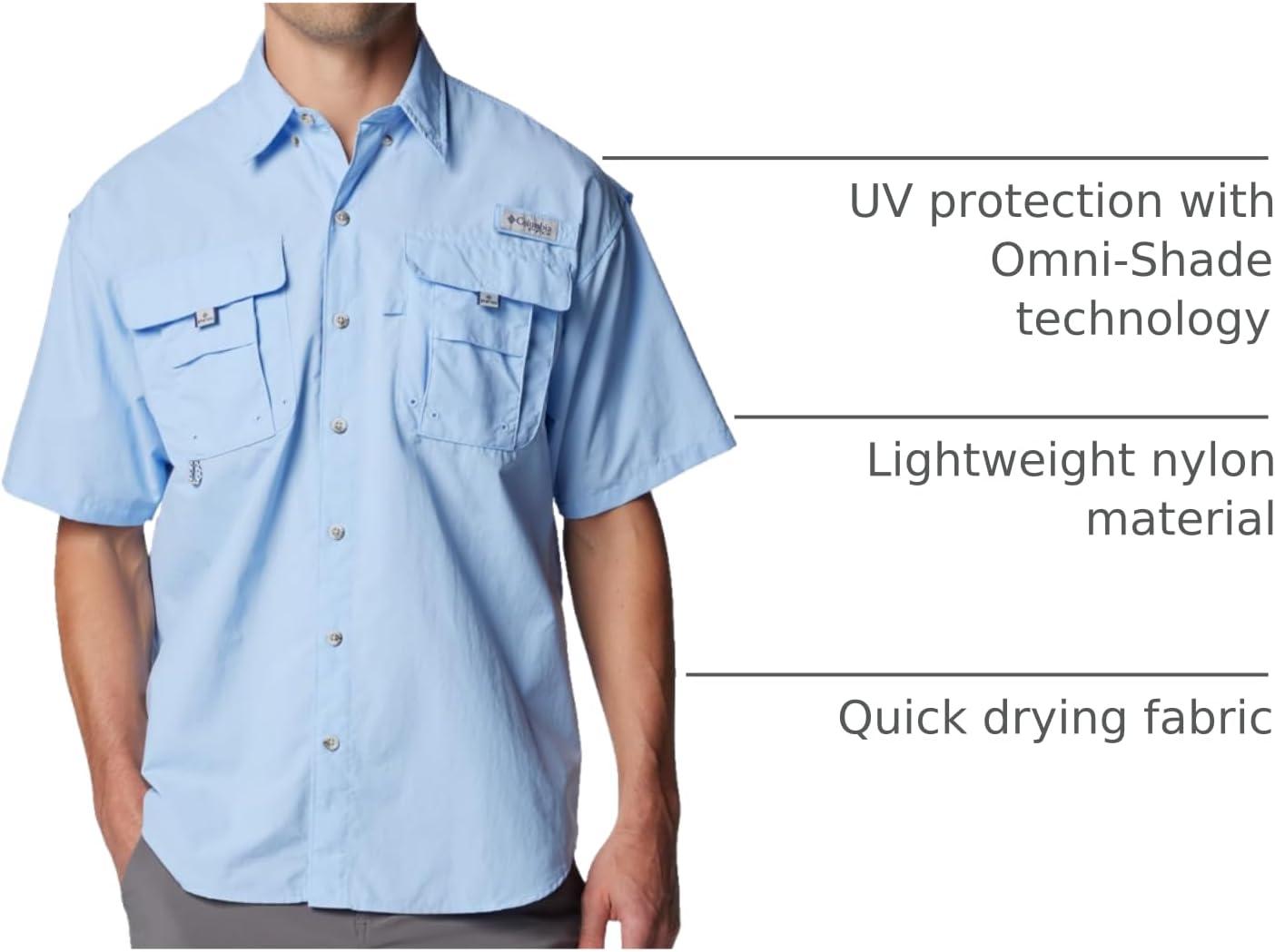 imageColumbia Mens PFG Bahama II Short Sleeve ShirtSail