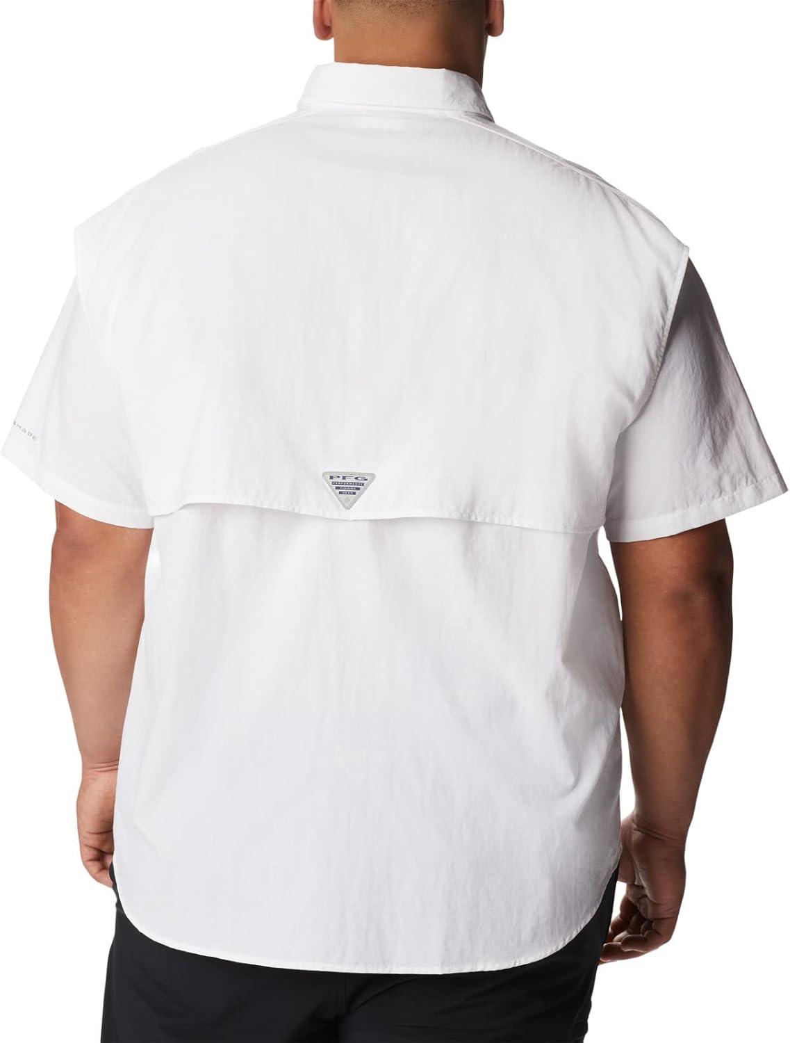 imageColumbia Mens PFG Bahama II Short Sleeve ShirtWhiteRealtree Edge