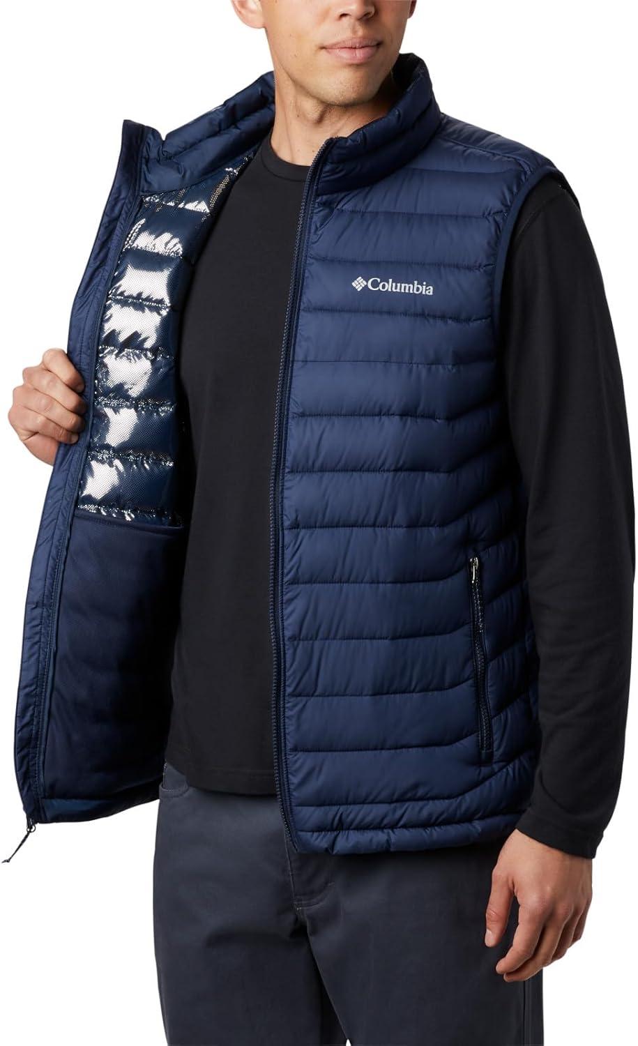 imageColumbia Mens Powder Lite II VestCollegiate Navy