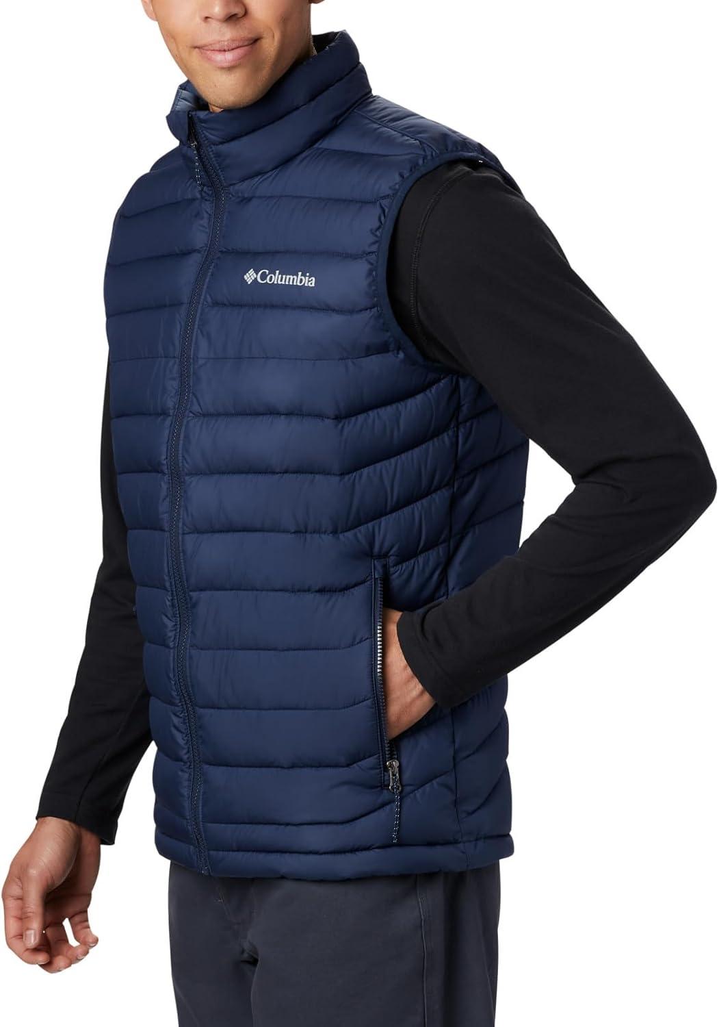 imageColumbia Mens Powder Lite II VestCollegiate Navy