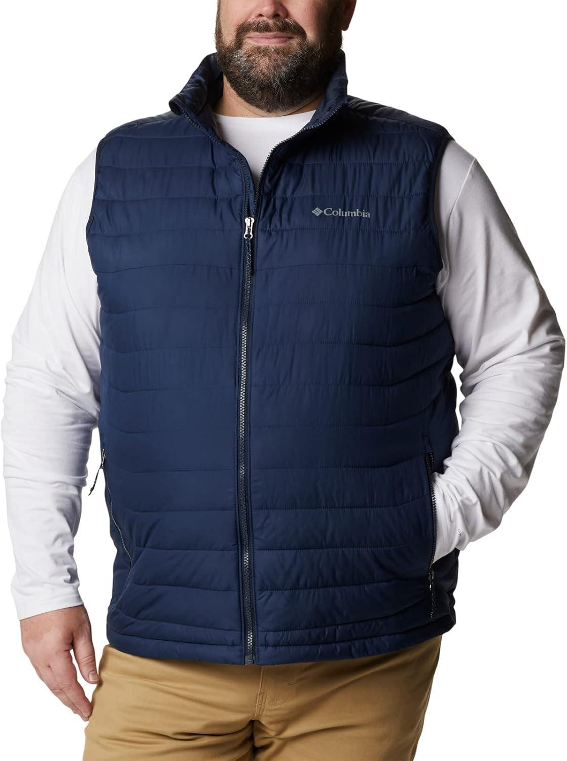 imageColumbia Mens Powder Lite II VestCollegiate Navy