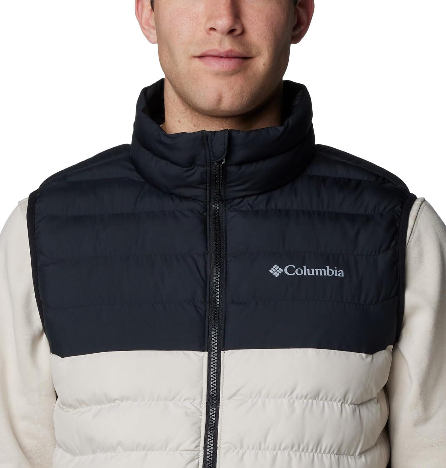 imageColumbia Mens Powder Lite II VestDark StoneBlack