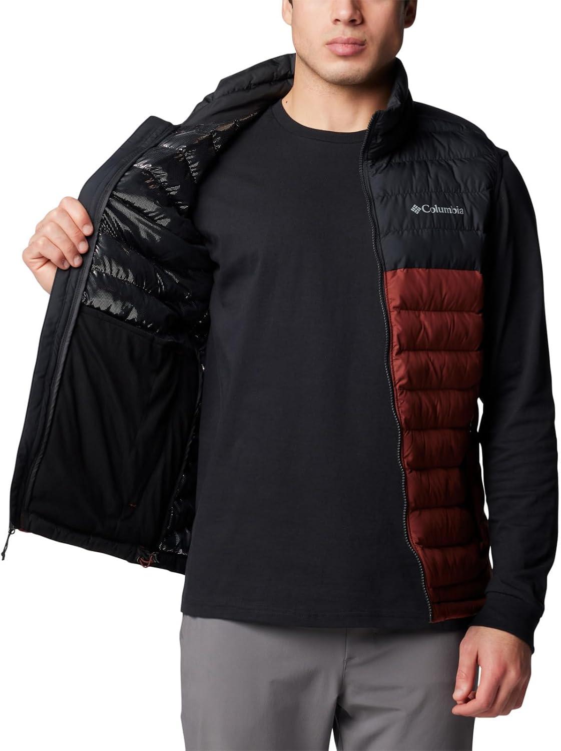 imageColumbia Mens Powder Lite II VestSpiceBlack