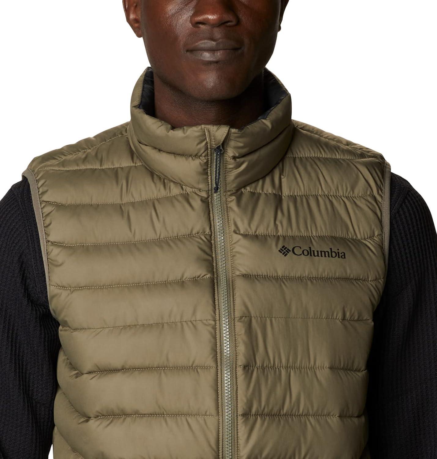 imageColumbia Mens Powder Lite II VestStone Green