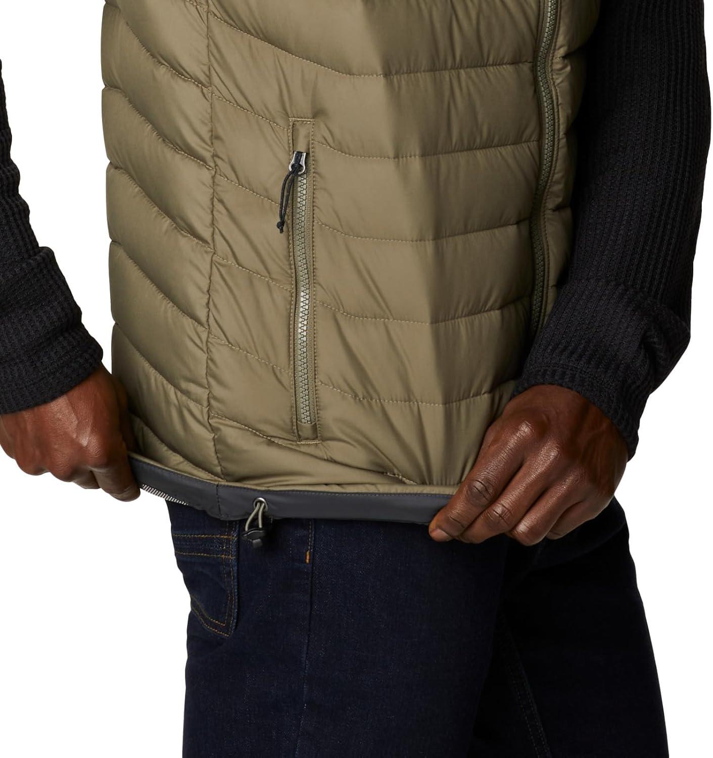 imageColumbia Mens Powder Lite II VestStone Green