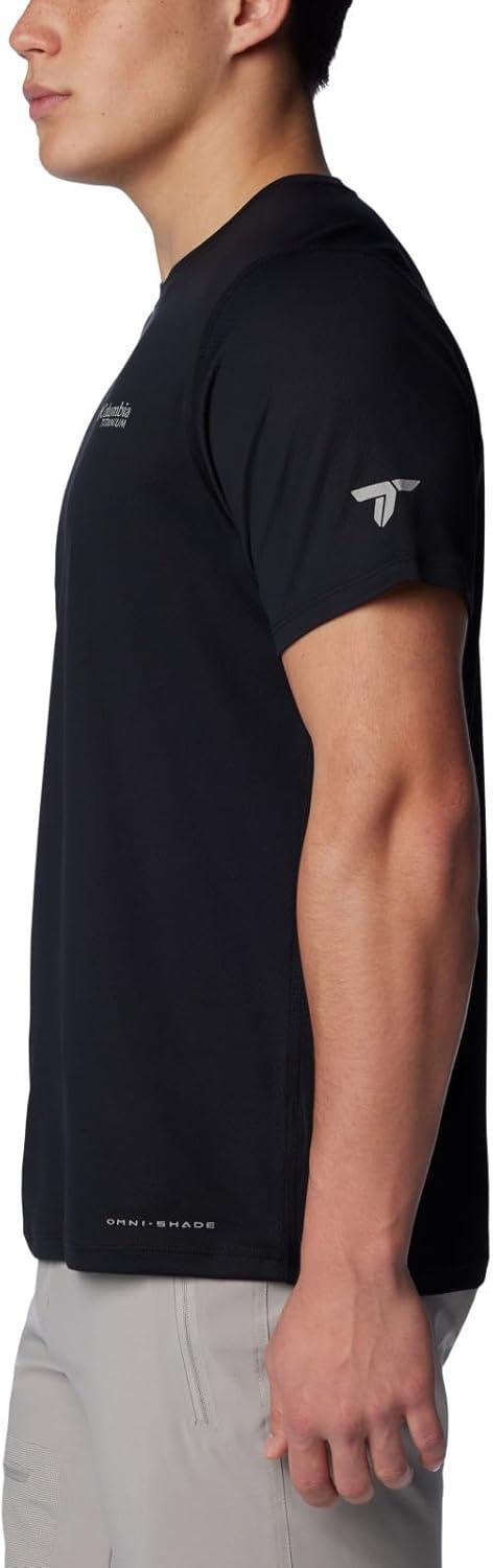 imageColumbia Mens Summit Valley Short Sleeve CrewBlack
