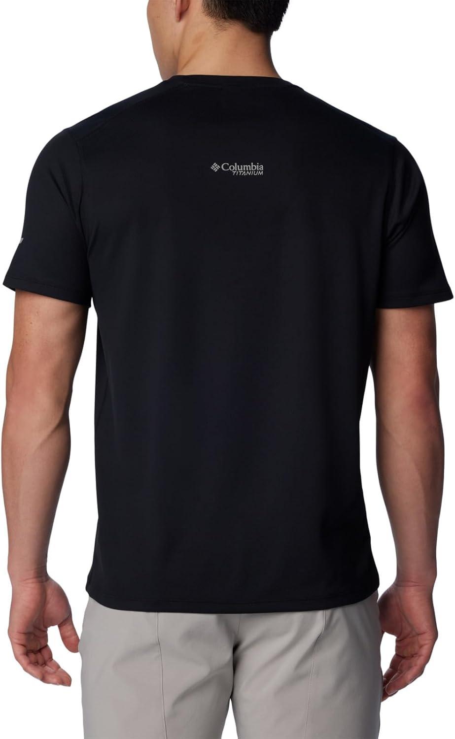 imageColumbia Mens Summit Valley Short Sleeve CrewBlack