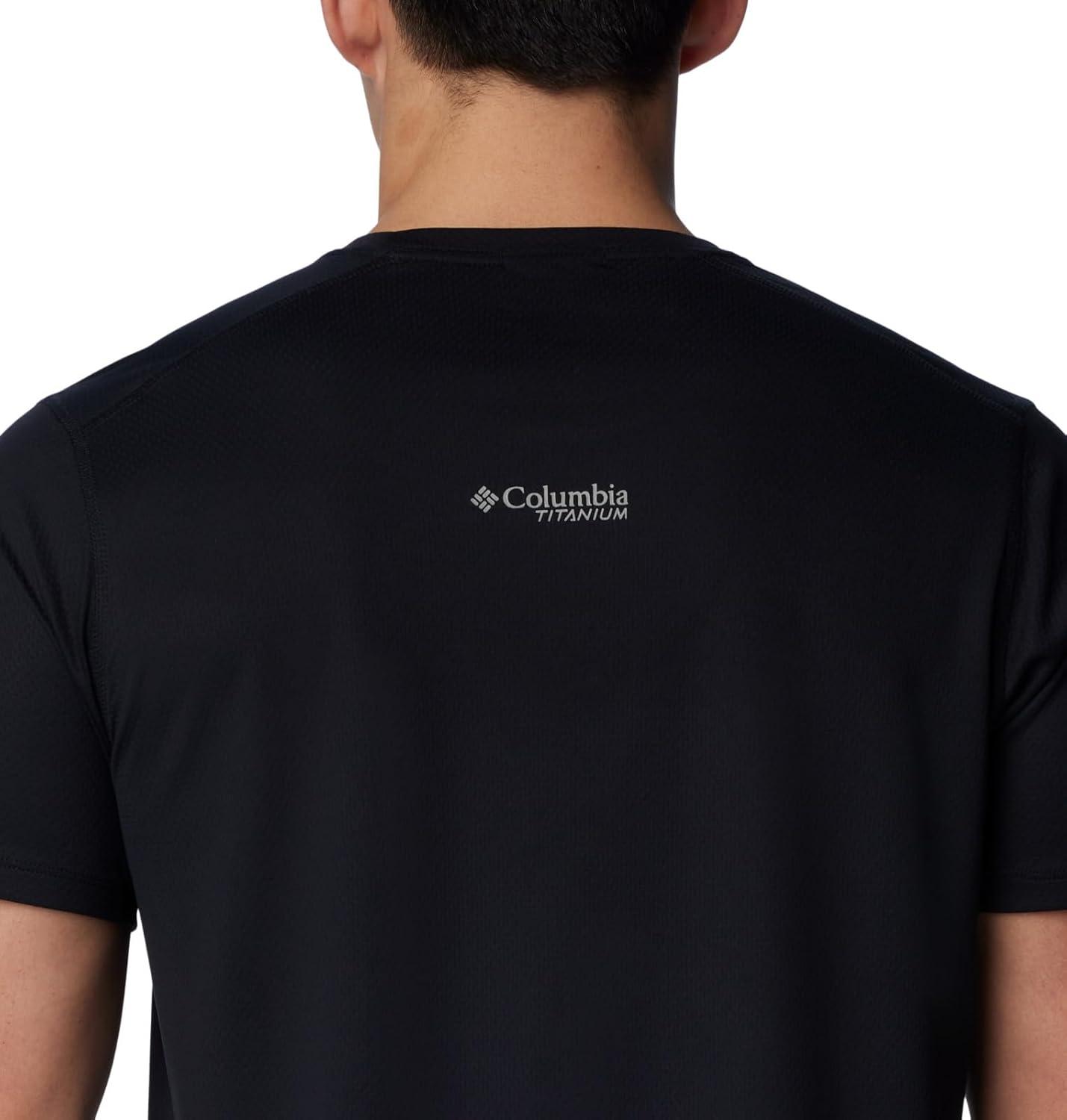 imageColumbia Mens Summit Valley Short Sleeve CrewBlack