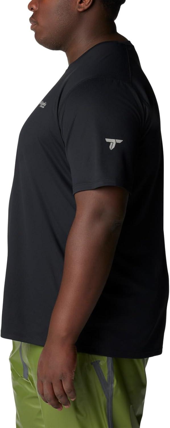 imageColumbia Mens Summit Valley Short Sleeve CrewBlack