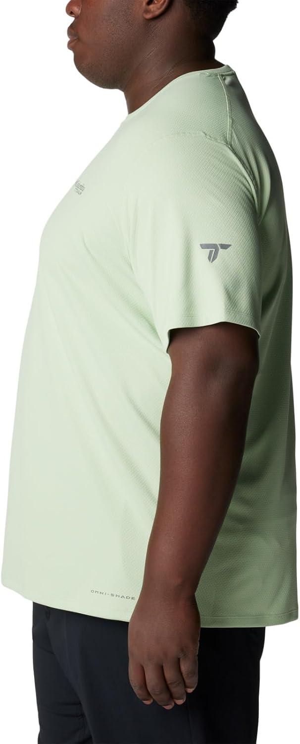 imageColumbia Mens Summit Valley Short Sleeve CrewSage Leaf