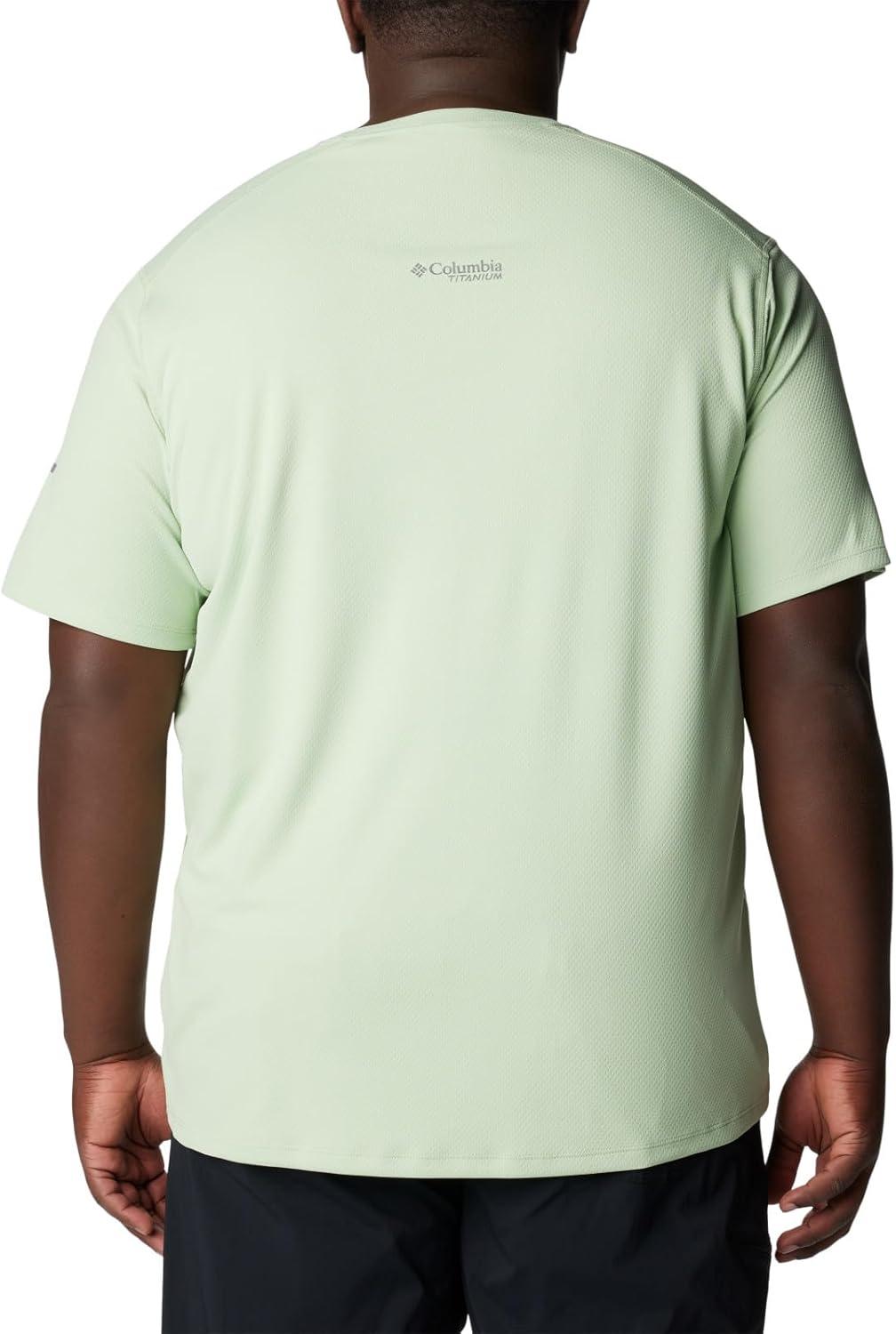 imageColumbia Mens Summit Valley Short Sleeve CrewSage Leaf