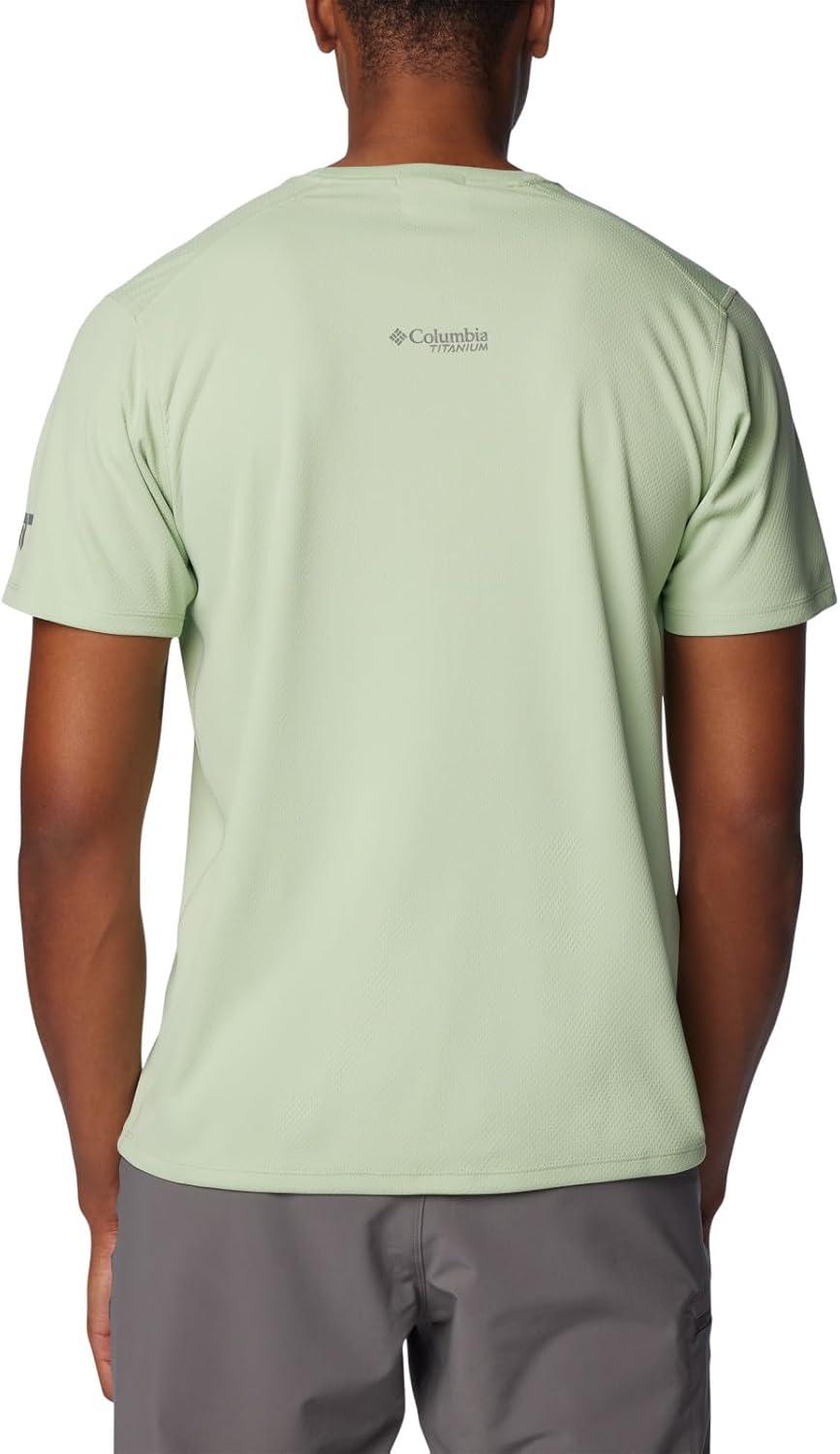 imageColumbia Mens Summit Valley Short Sleeve CrewSage Leaf