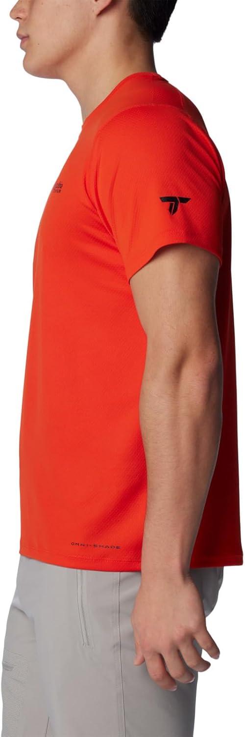 imageColumbia Mens Summit Valley Short Sleeve CrewSpicy