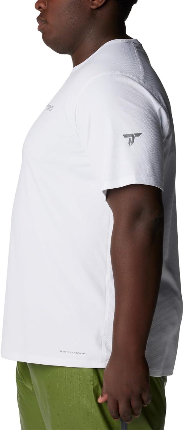 imageColumbia Mens Summit Valley Short Sleeve CrewWhite