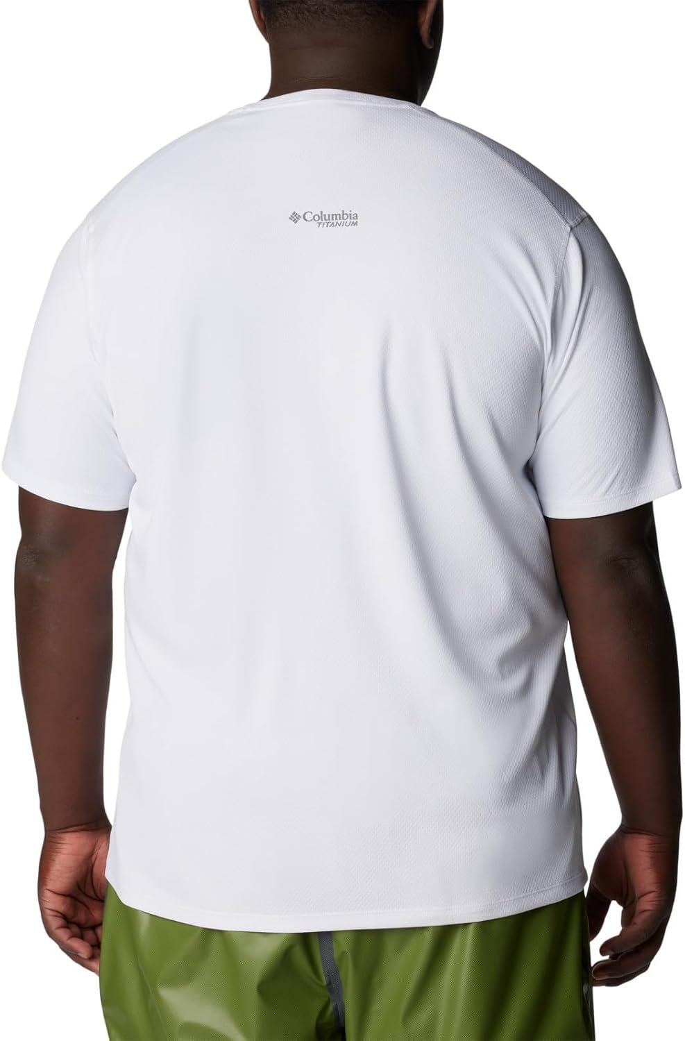imageColumbia Mens Summit Valley Short Sleeve CrewWhite