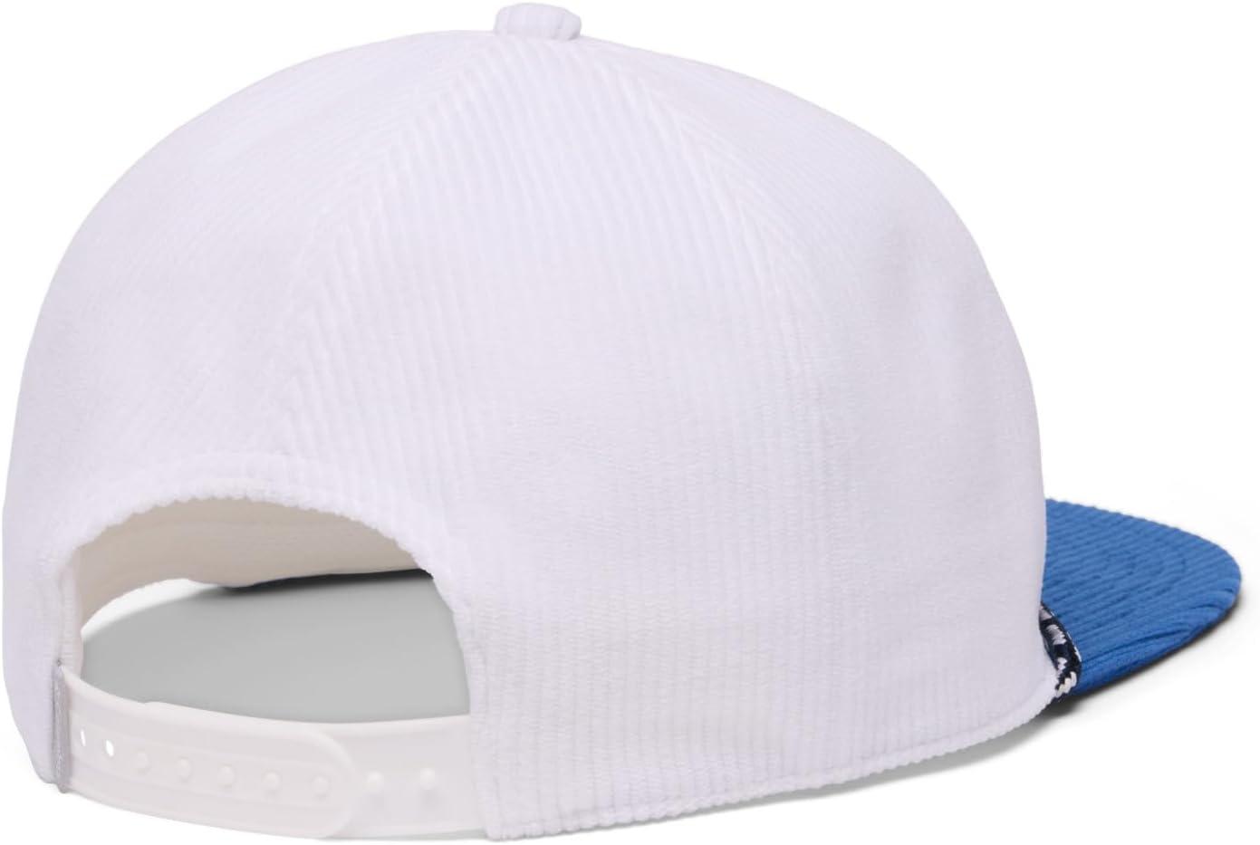 imageColumbia UnisexAdult Packsaddle Corduroy Snap BackWhiteMountain BlueSki Mountains