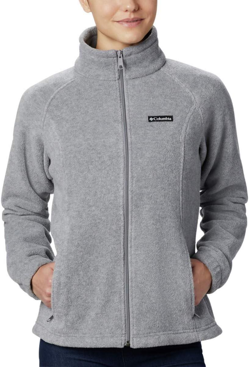 imageColumbia Womens Benton Springs Full ZipLight Grey Heather