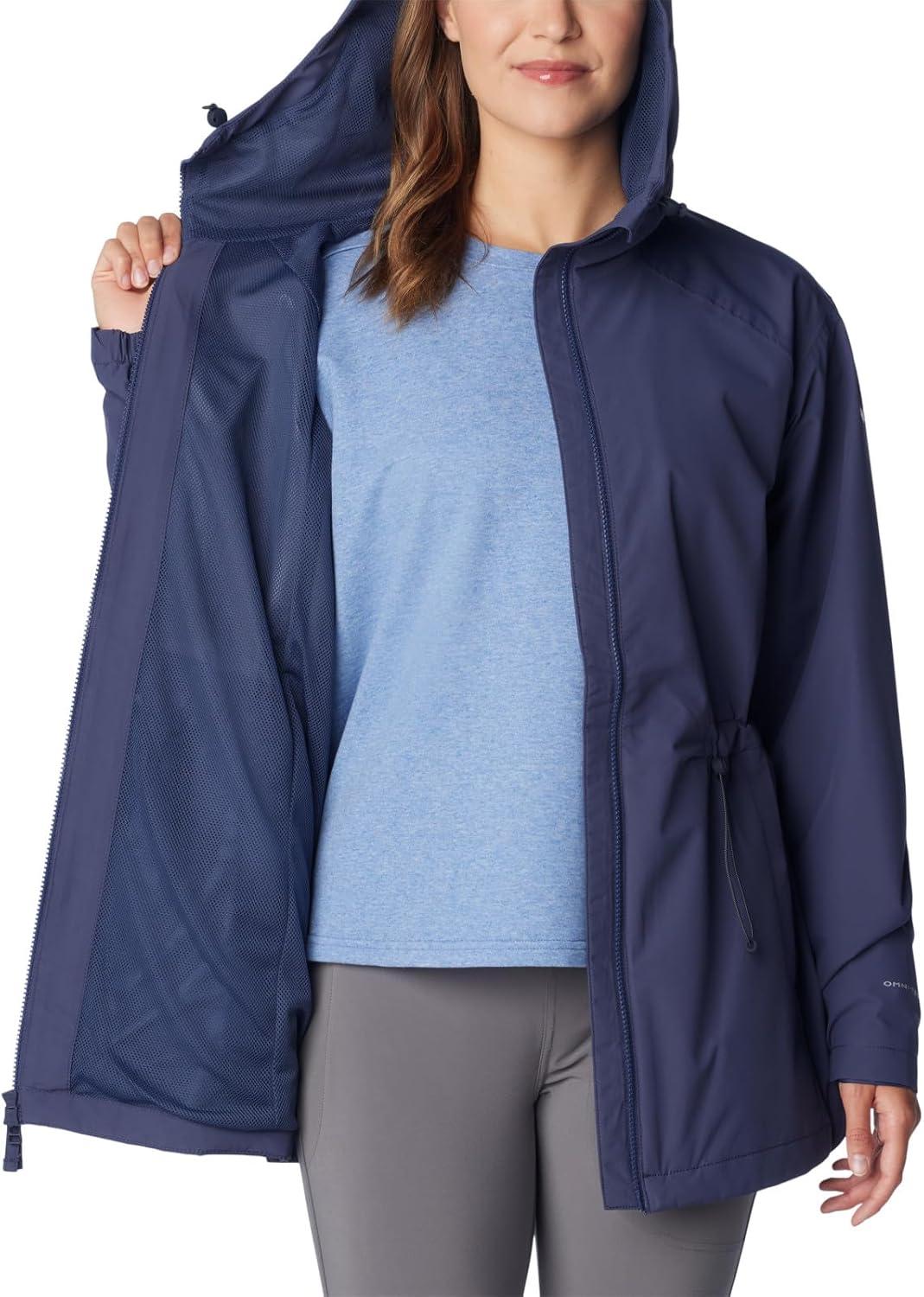 imageColumbia Womens Blossom Park Rain JacketNocturnal