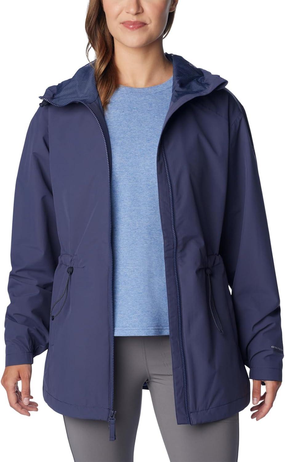 imageColumbia Womens Blossom Park Rain JacketNocturnal
