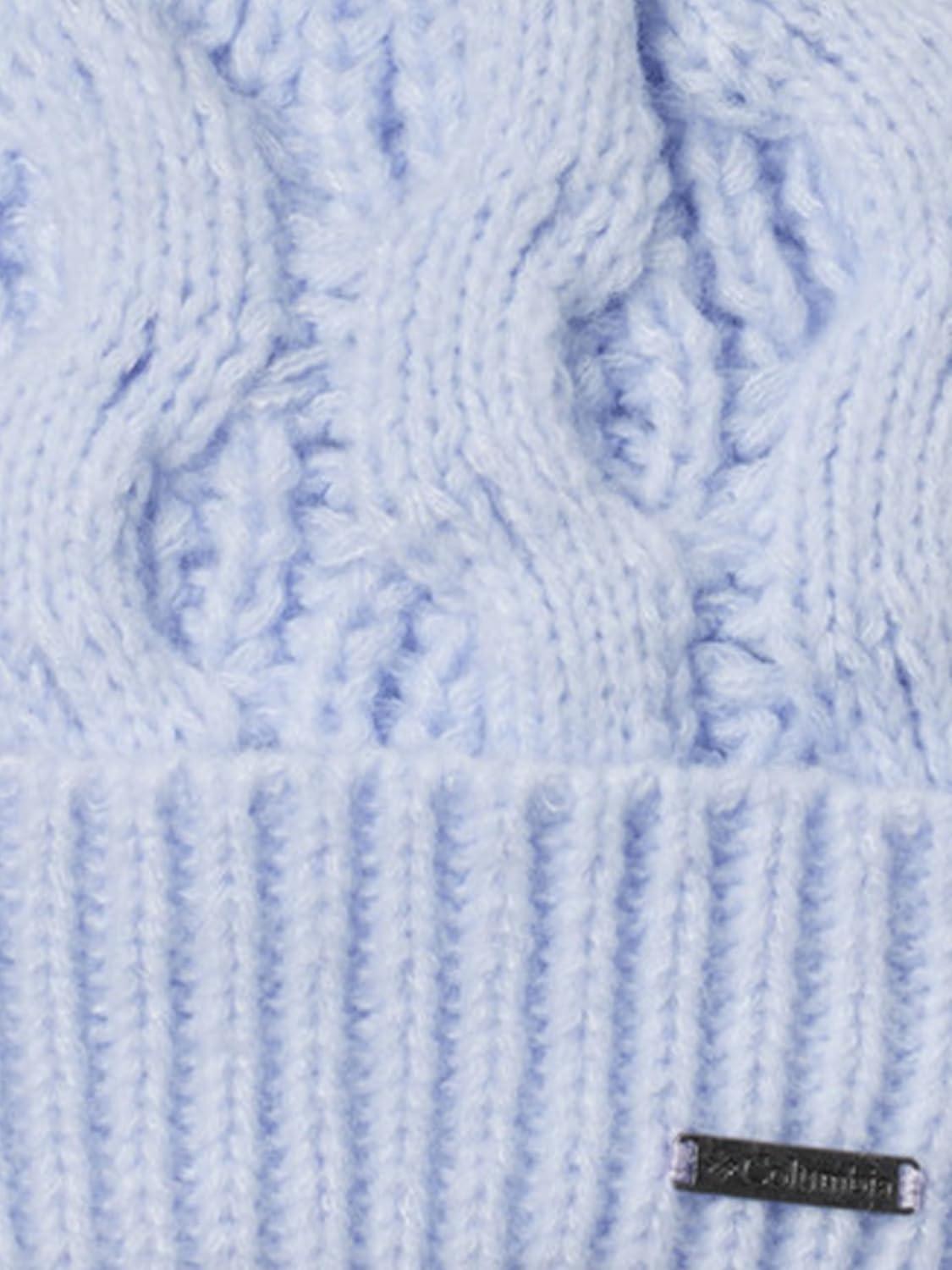 imageColumbia Womens Boundless Days Cable Knit Pom BeanieSnowdrift