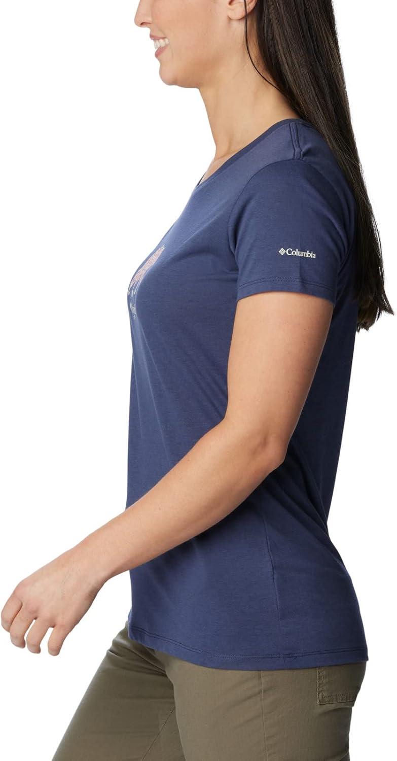 imageColumbia Womens Daisy Days Short Sleeve Graphic TeeBlue