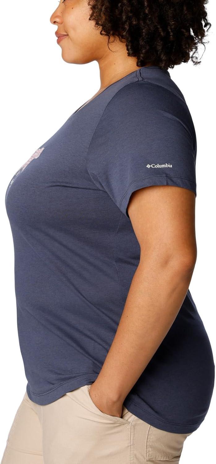 imageColumbia Womens Daisy Days Short Sleeve Graphic TeeBlue